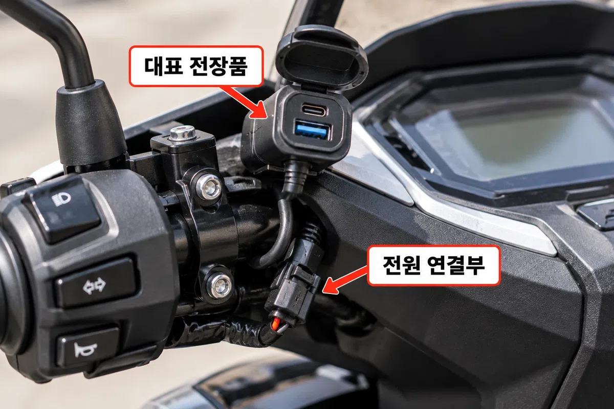 배달용 오토바이 선택 기준 이미지